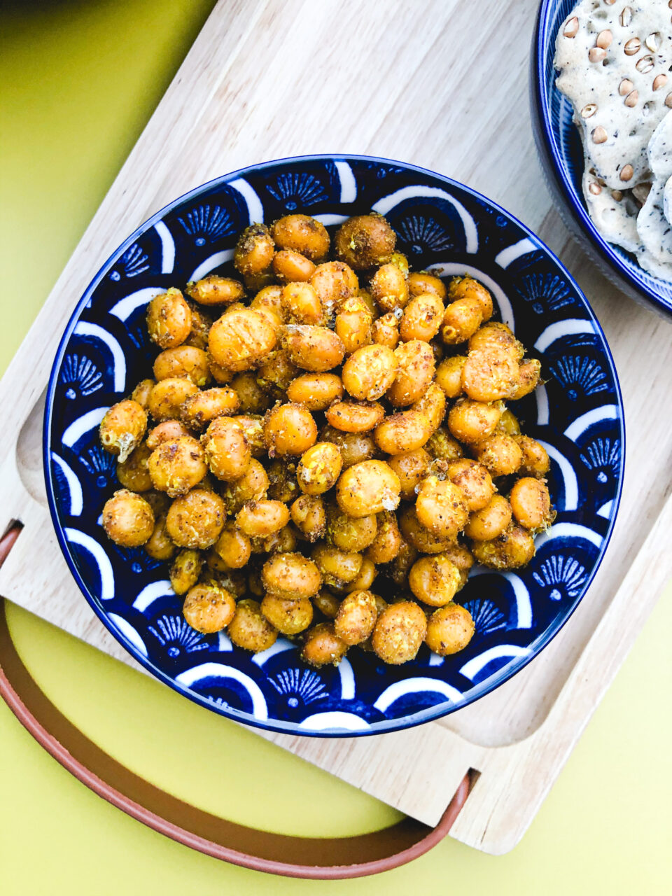 Lupini croccanti con curry e paprika