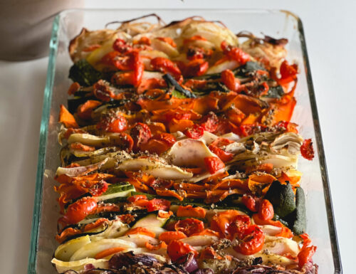 Ratatouille di verdure al forno