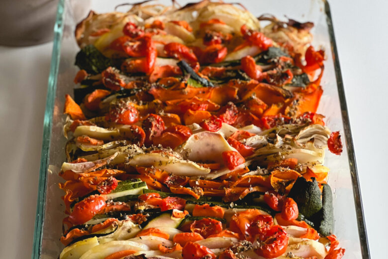 Ratatouille di verdure al forno